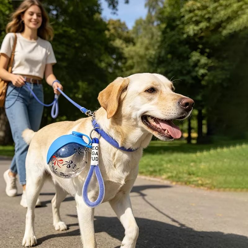 2-In-1 Portable Dog Water Bottle