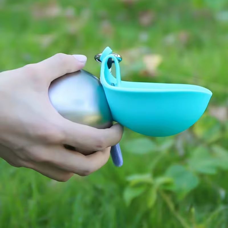 2-In-1 Portable Dog Water Bottle